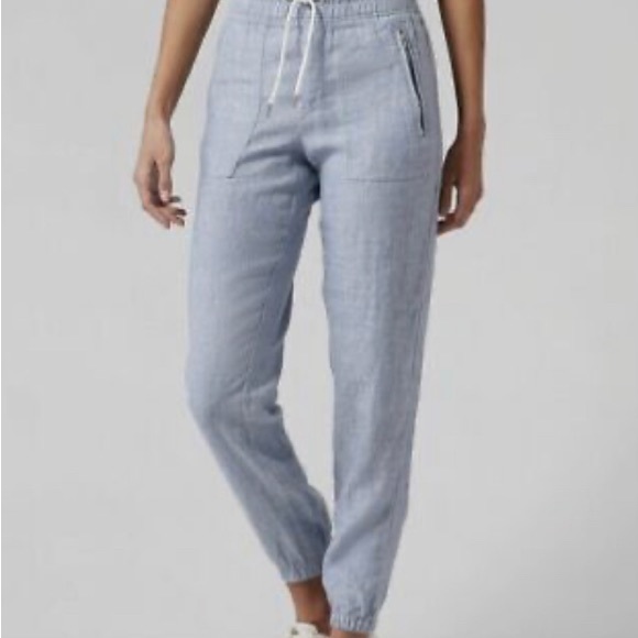NWT Athleta Plus size Cabo Linen Jogger - Picture 2 of 11